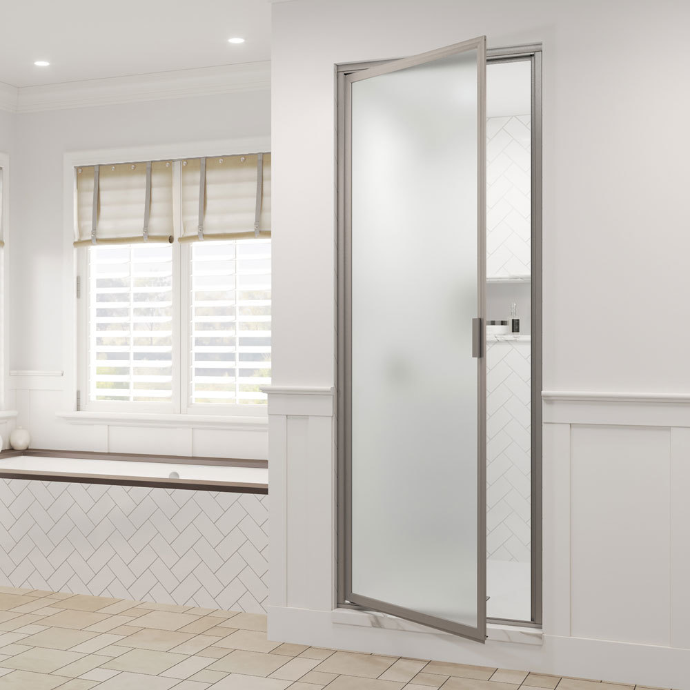 Seal Tight Steam Framed 3/16 inch Glass Swing… Basco Shower Doors